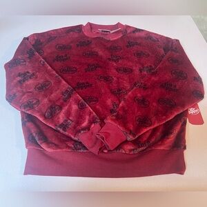 Dr Pepper Red Sweater